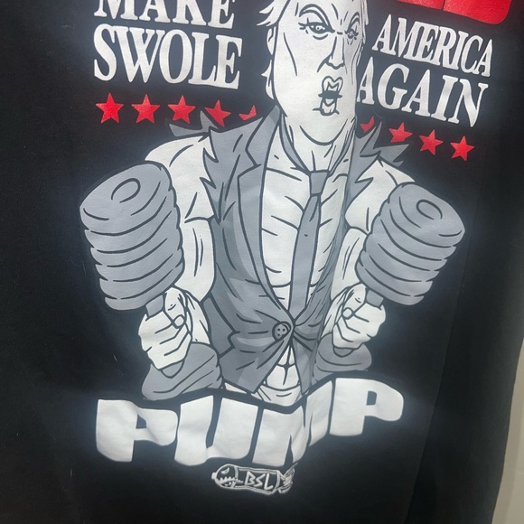 BSL Dom Merch.com Trump T-shirt Size med - Picture 4 of 6